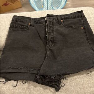 Old Navy Black Denim Shorts